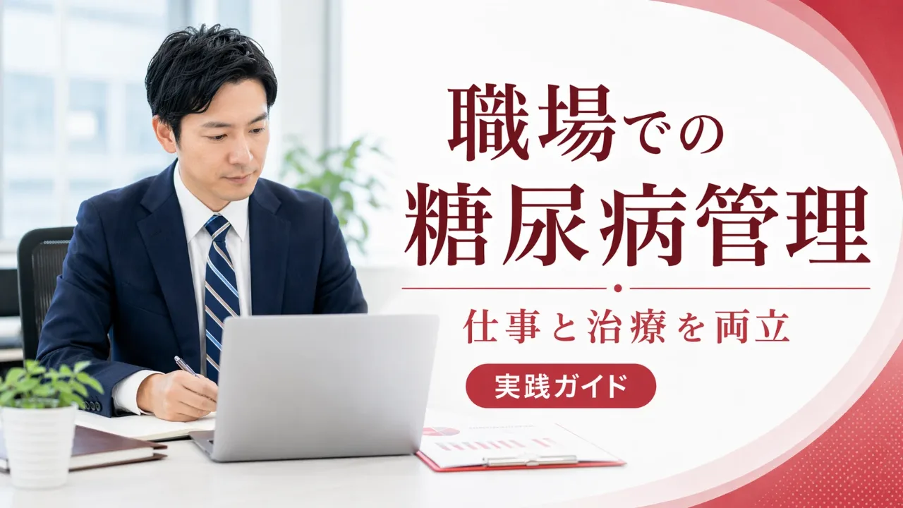 職場での糖尿病管理｜仕事と治療を両立するための実践ガイド